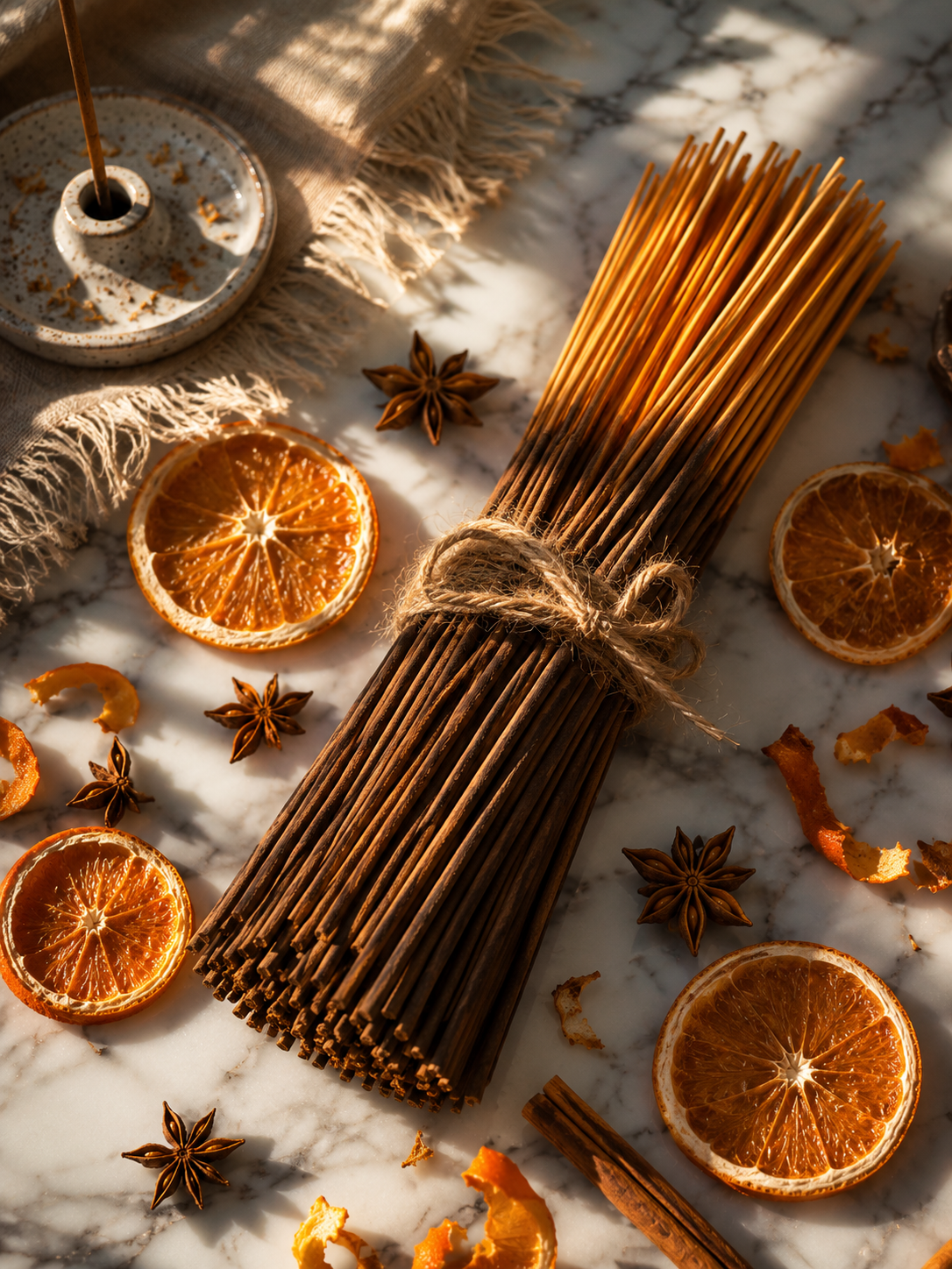 Naranja y clavo